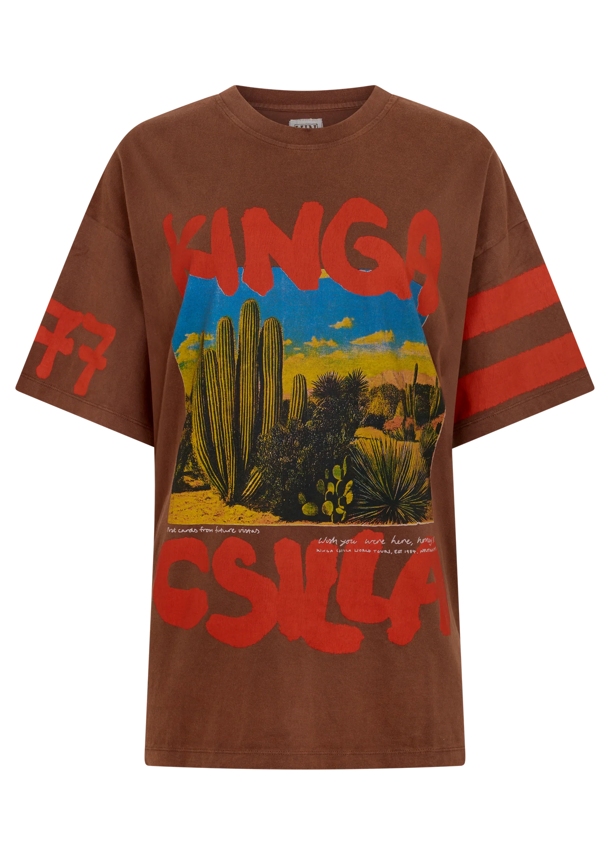 Kinga Csilla - Cacto Jarim OG Tee | Rusty Red