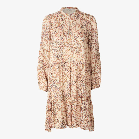 Second Female - Cosmos Dress | Chalk