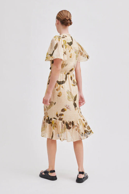 Second Female - Brezza Dress | Chalk