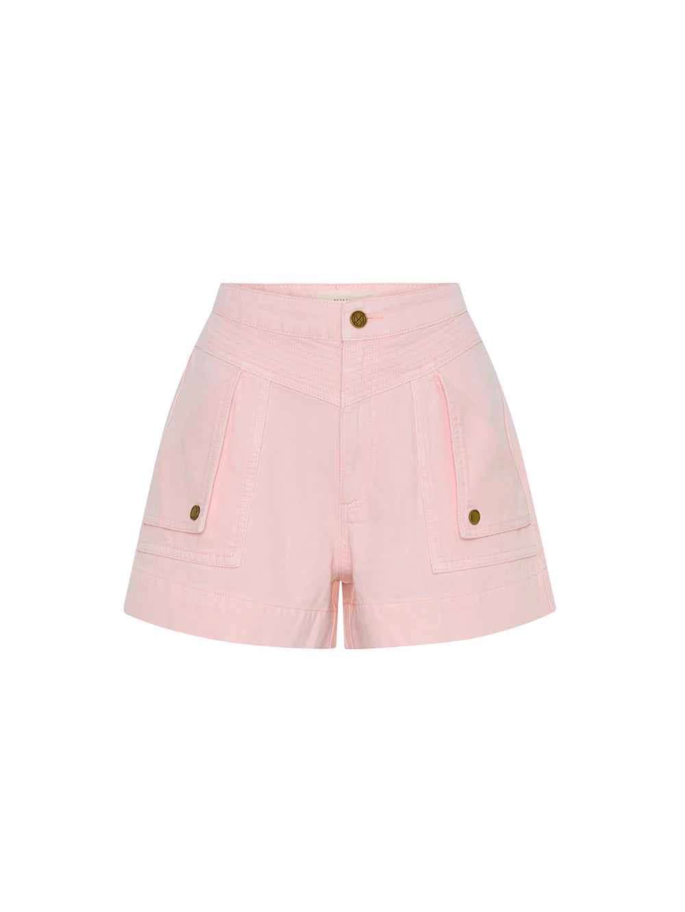 KIVARI - Celene Denim Short | Pink