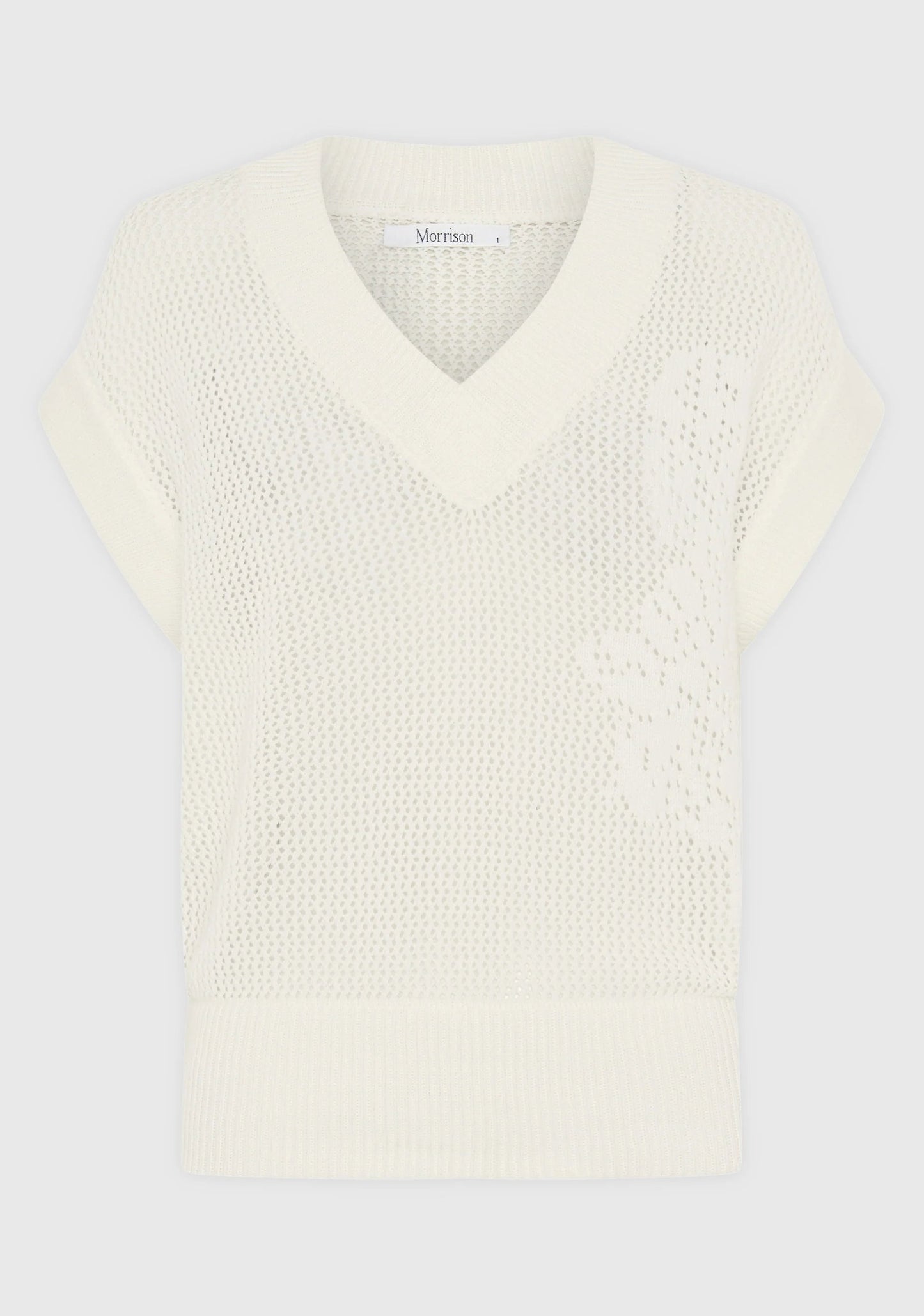 Morrison - Chiara Knit Vest | White Morrison