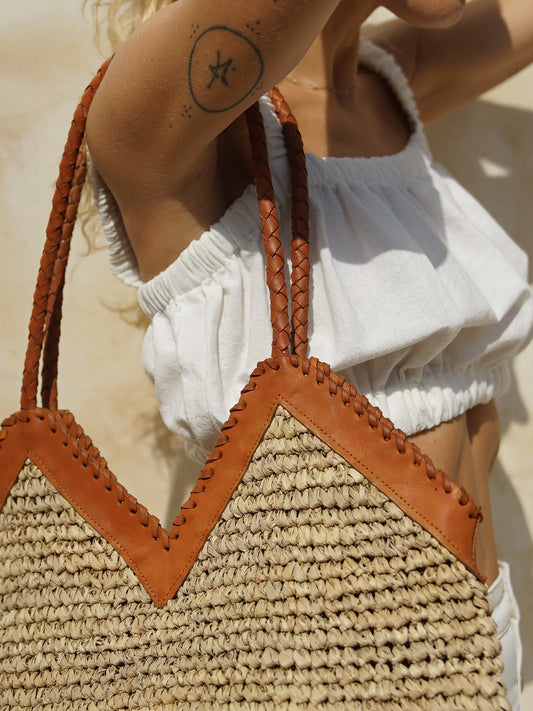 VOYAGE THE LABEL - Cancun Bag | Tan