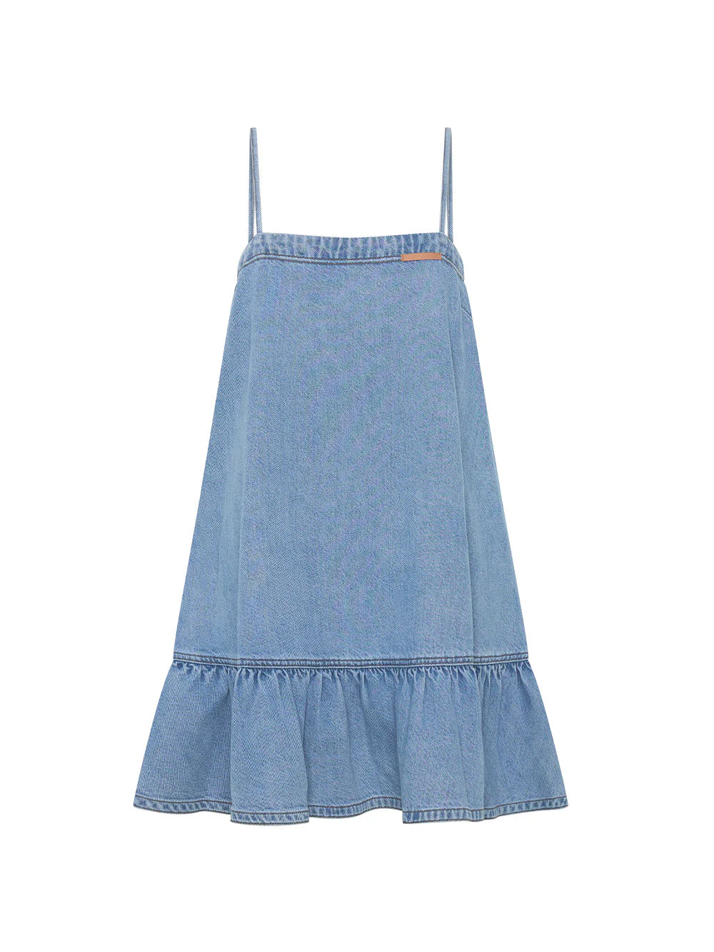 KIVARI - Emilie Denim Strappy Mini Dress