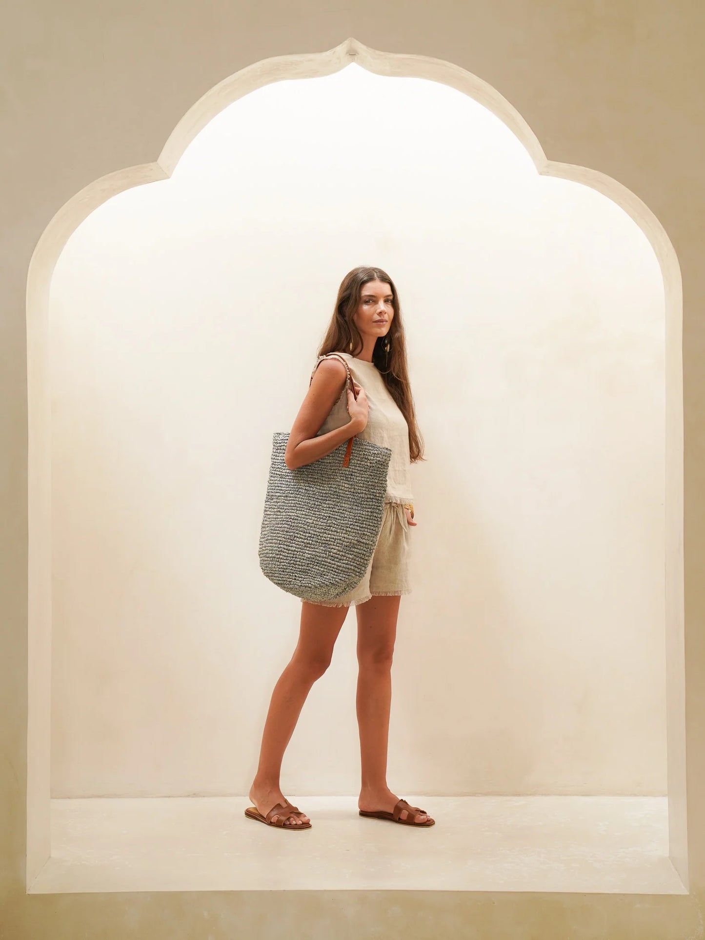VOYAGE THE LABEL - Solana Bag | Azure