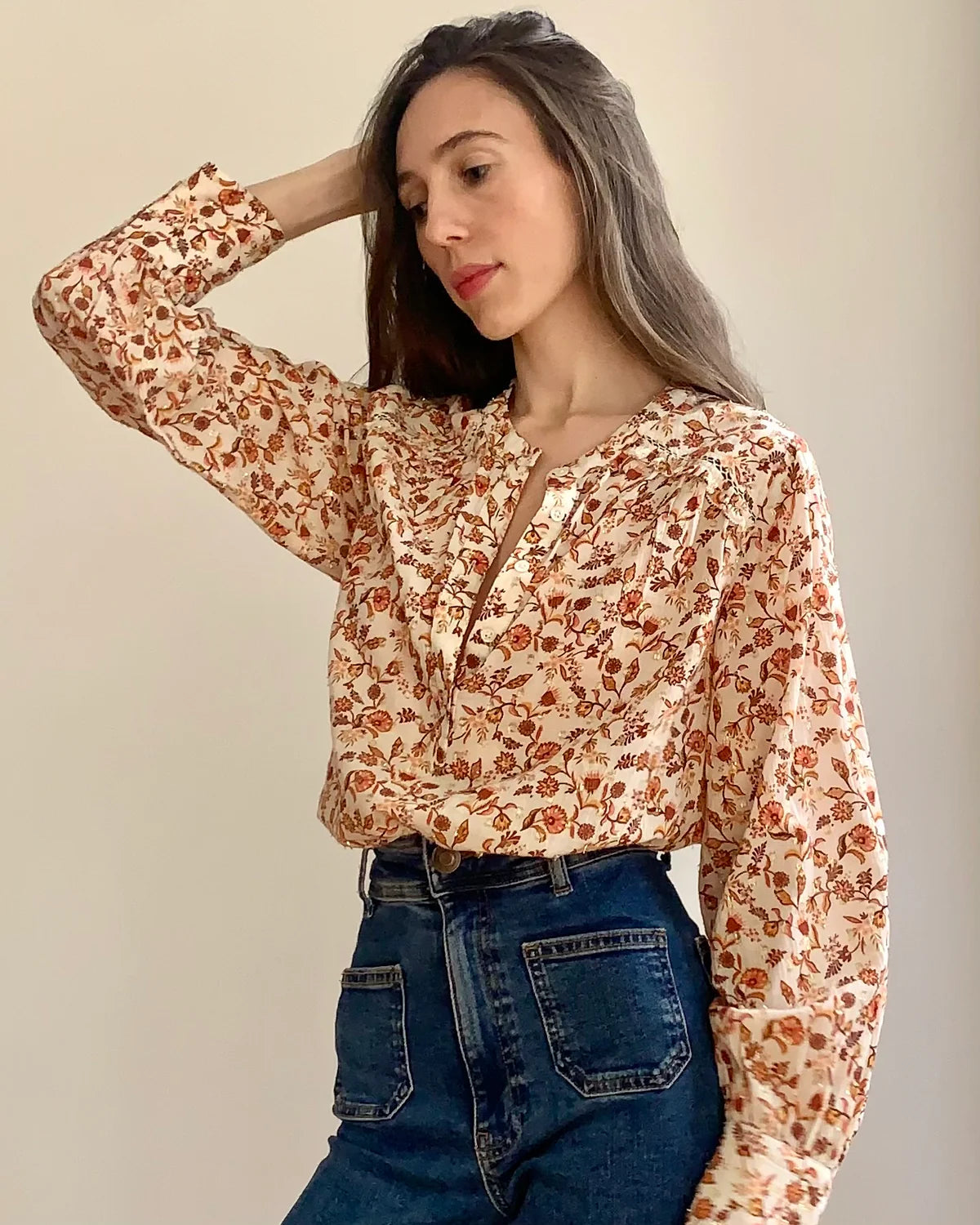 Marie Louise de Monterey - Delphine Blouse | Ecru Oasis Lifestyle Boutique