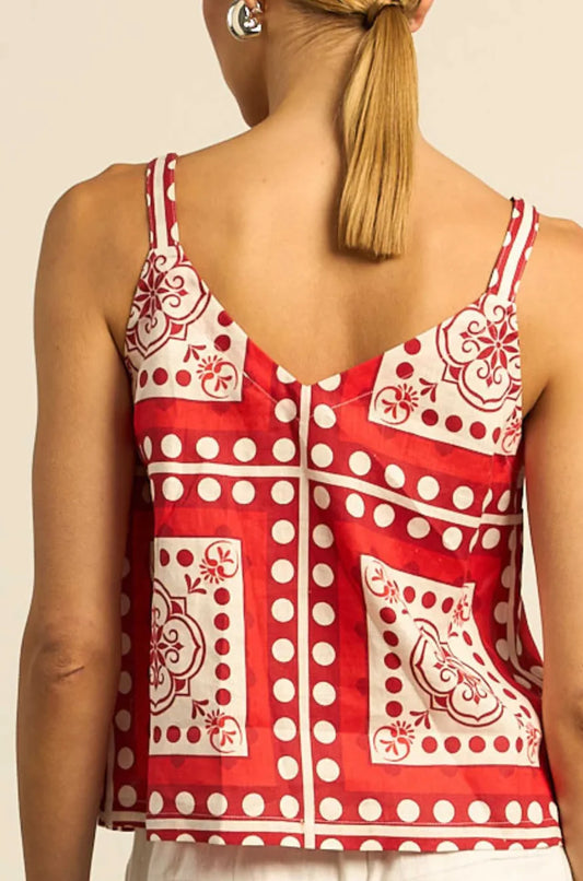 Zoe Kratzmann - Memo Top | Poppy Scarf