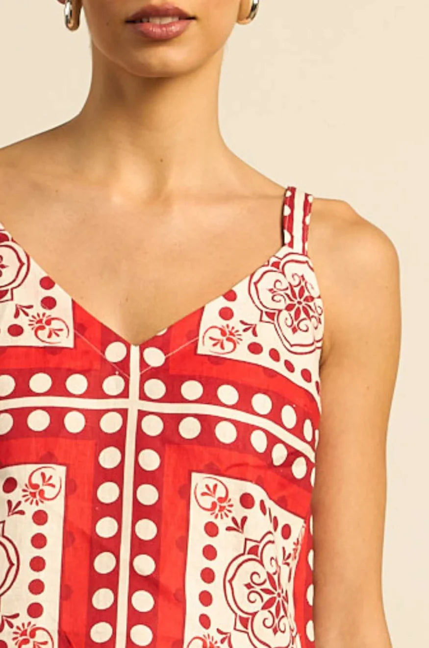 Zoe Kratzmann - Memo Top | Poppy Scarf