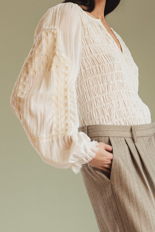 Indi & Cold - Camisa Blouse | Blanco