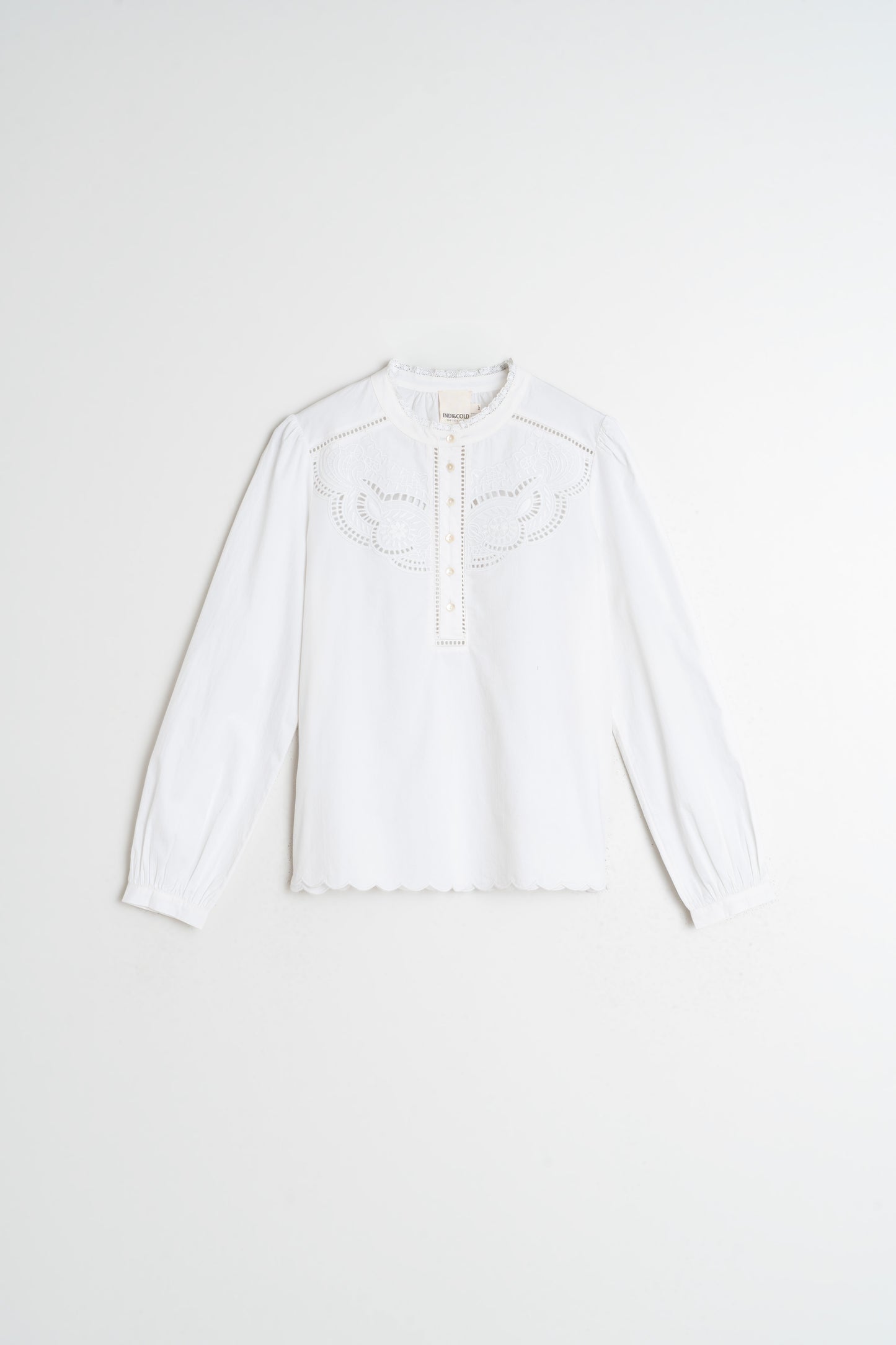 Indi & Cold - Camisa Blouse | Blanco
