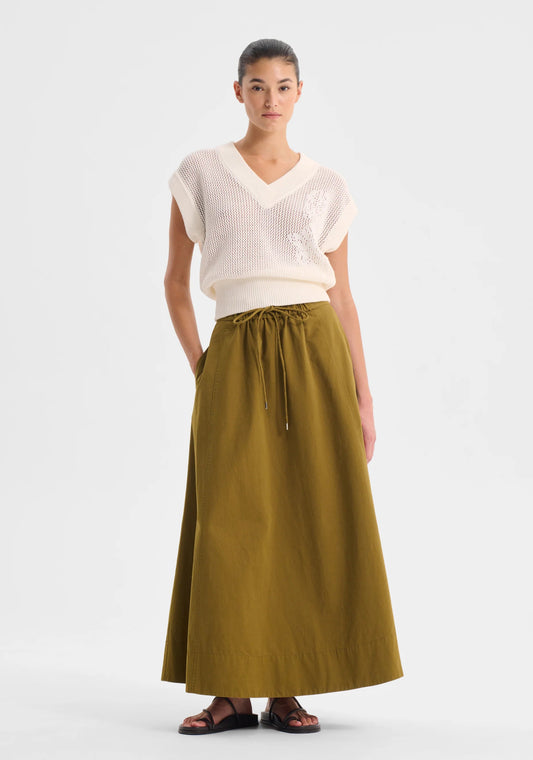 Morrison - Marique Skirt | Tobacco Morrison