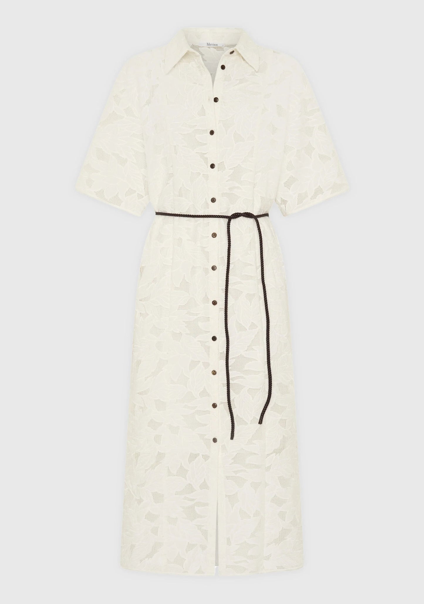 Morrison - Marnie Anglaise Shirt Dress | White Morrison