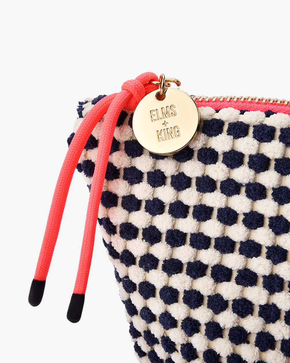 ELMS + KING - Napili Case Small | Navy/White