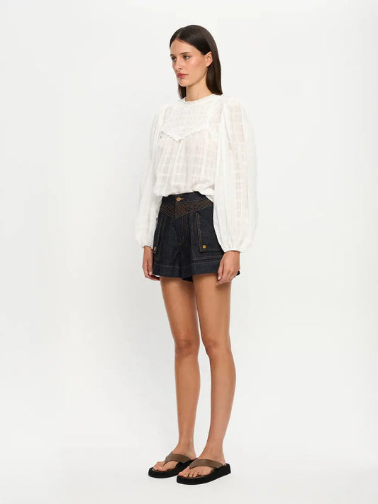 KIVARI - Paige Blouse | Ivory KIVARI
