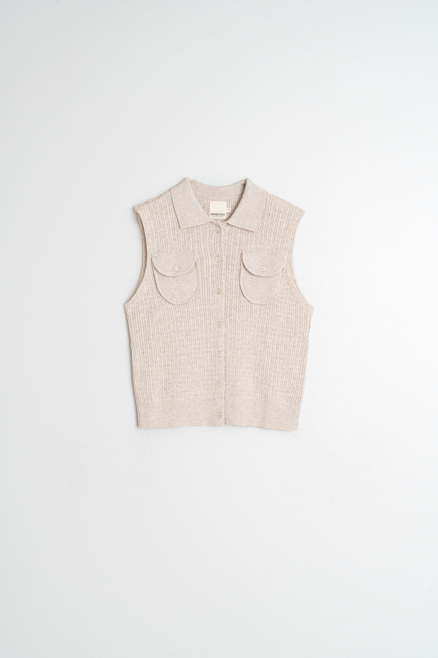 Indi & Cold - Chaleco Vest | Beige