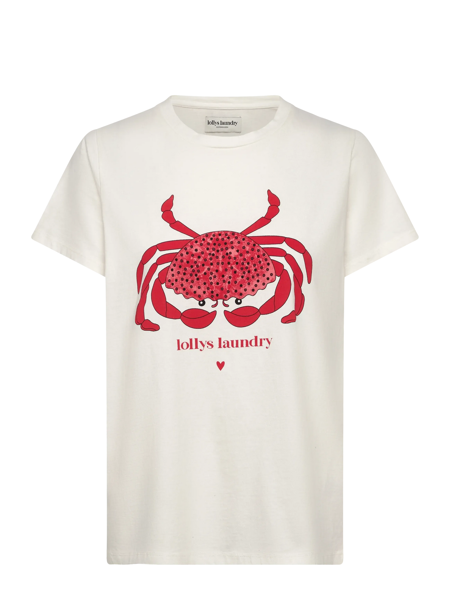 Lolly's Laundry - RomaLL Crab T-Shirt | White