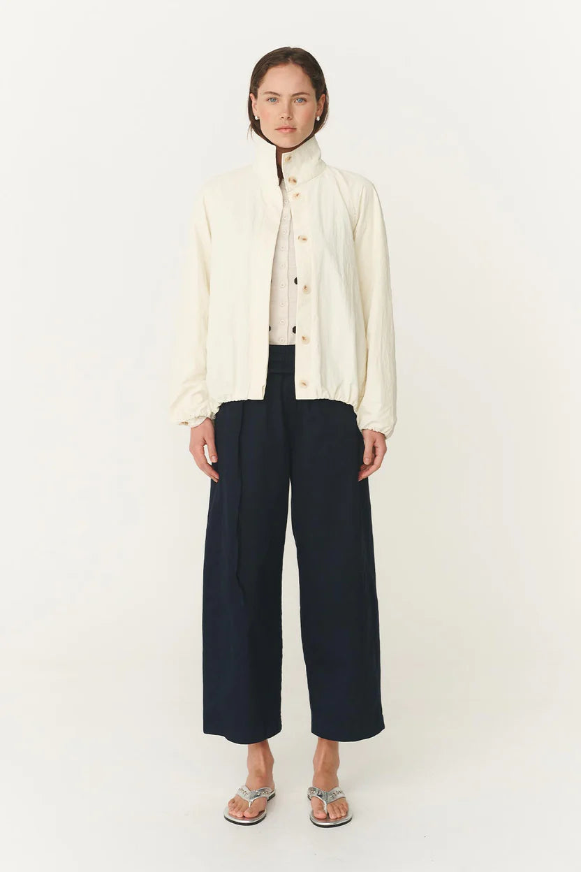 Rowie - Maryanne Barrel Leg Pants | Ink