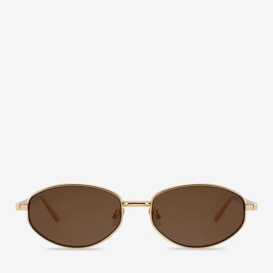 Status Anxiety - Enigma Sunglasses | Gold