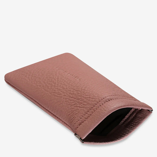 STATUS ANXIETY - Keepsake Sunglasses Case | Dusty Rose STATUS ANXIETY