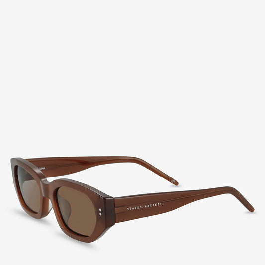STATUS ANXIETY - Luna Sunglasses | Brown STATUS ANXIETY