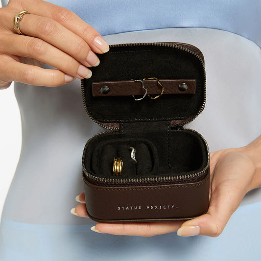 Status Anxiety - Heartbreaker Jewellery Case | Cocoa