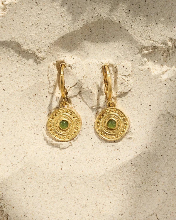 AGAPEE - Alba Green Earrings
