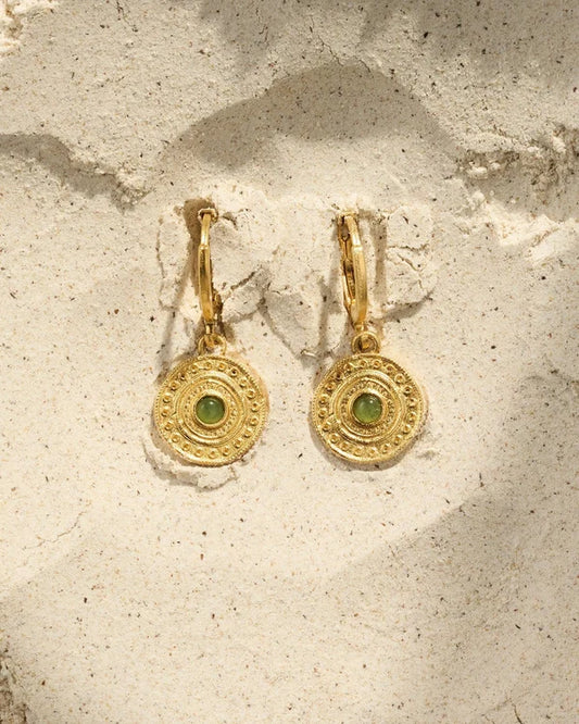AGAPEE - Alba Green Earrings