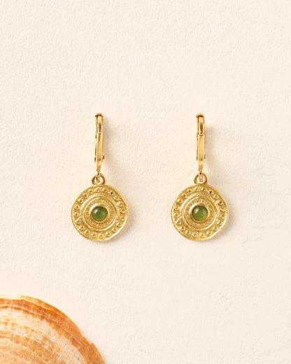 AGAPEE - Alba Green Earrings