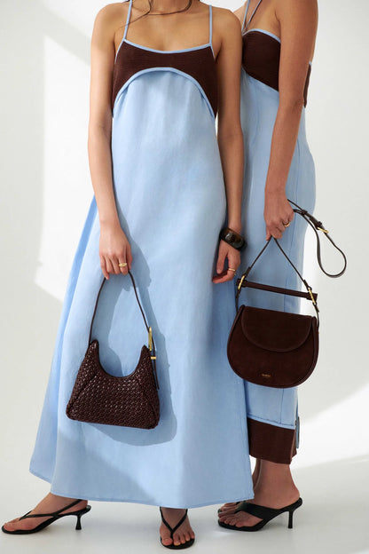 SANCIA - The Babylon Moderne | Espresso Suede