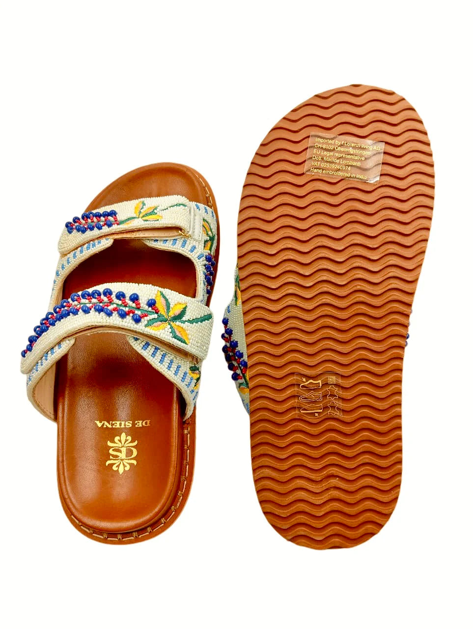 DE SIENA - Meadow Beads Fussbett | OffWhite DE SIENA