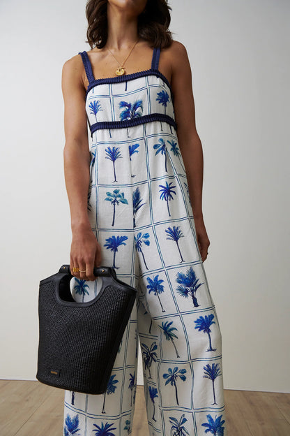 SANCIA - Salta Jumpsuit | Palm Print