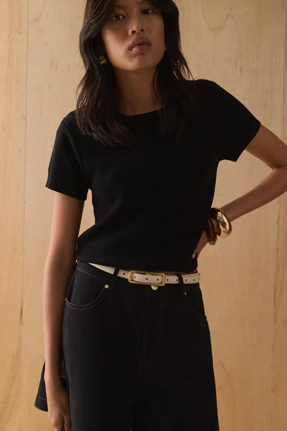 SANCIA - The Emi Knit Tee