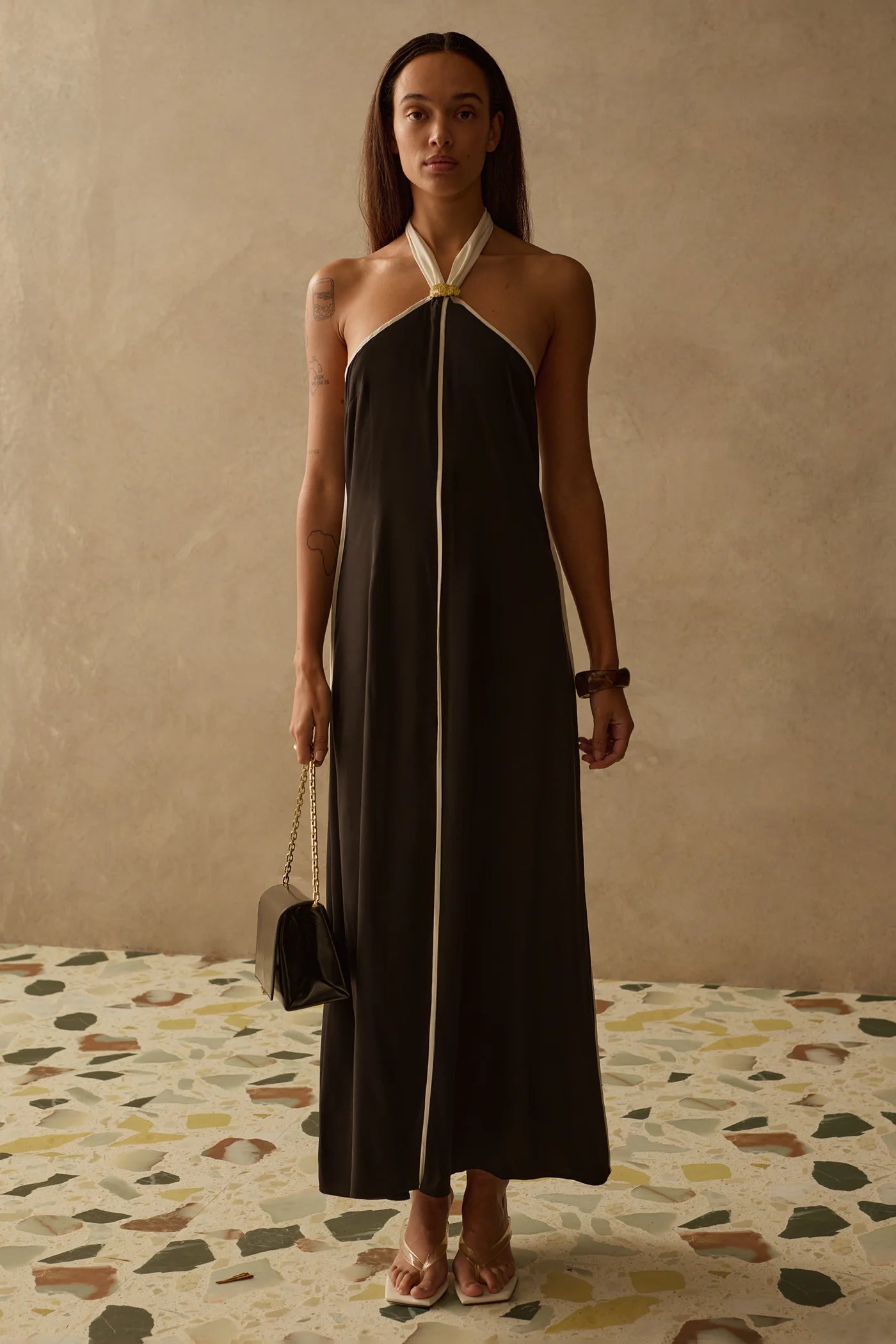 SANCIA - The Savannah Dress | Onyx