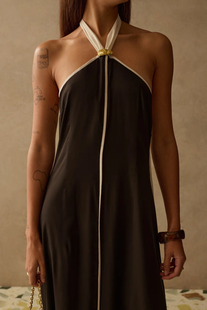 SANCIA - The Savannah Dress | Onyx