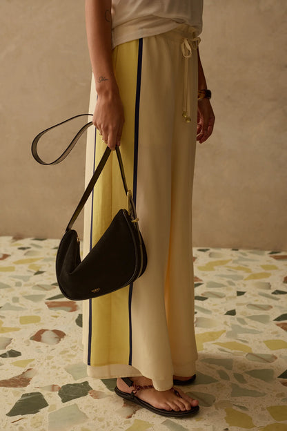 SANCIA - The Lilou Pants | Canary Stripe