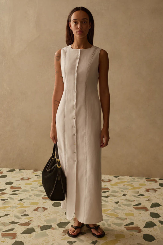 SANCIA - The Kaila Dress | Ivory