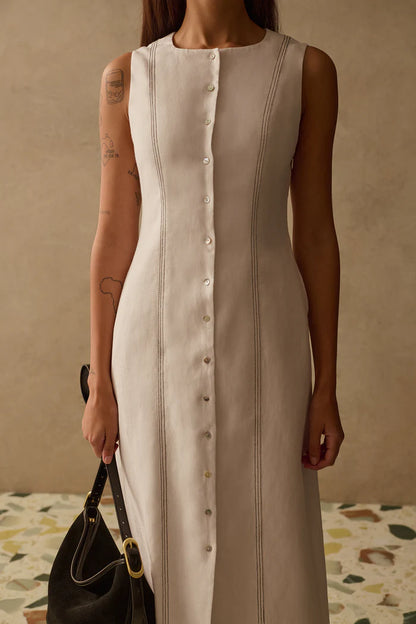 SANCIA - The Kaila Dress | Ivory