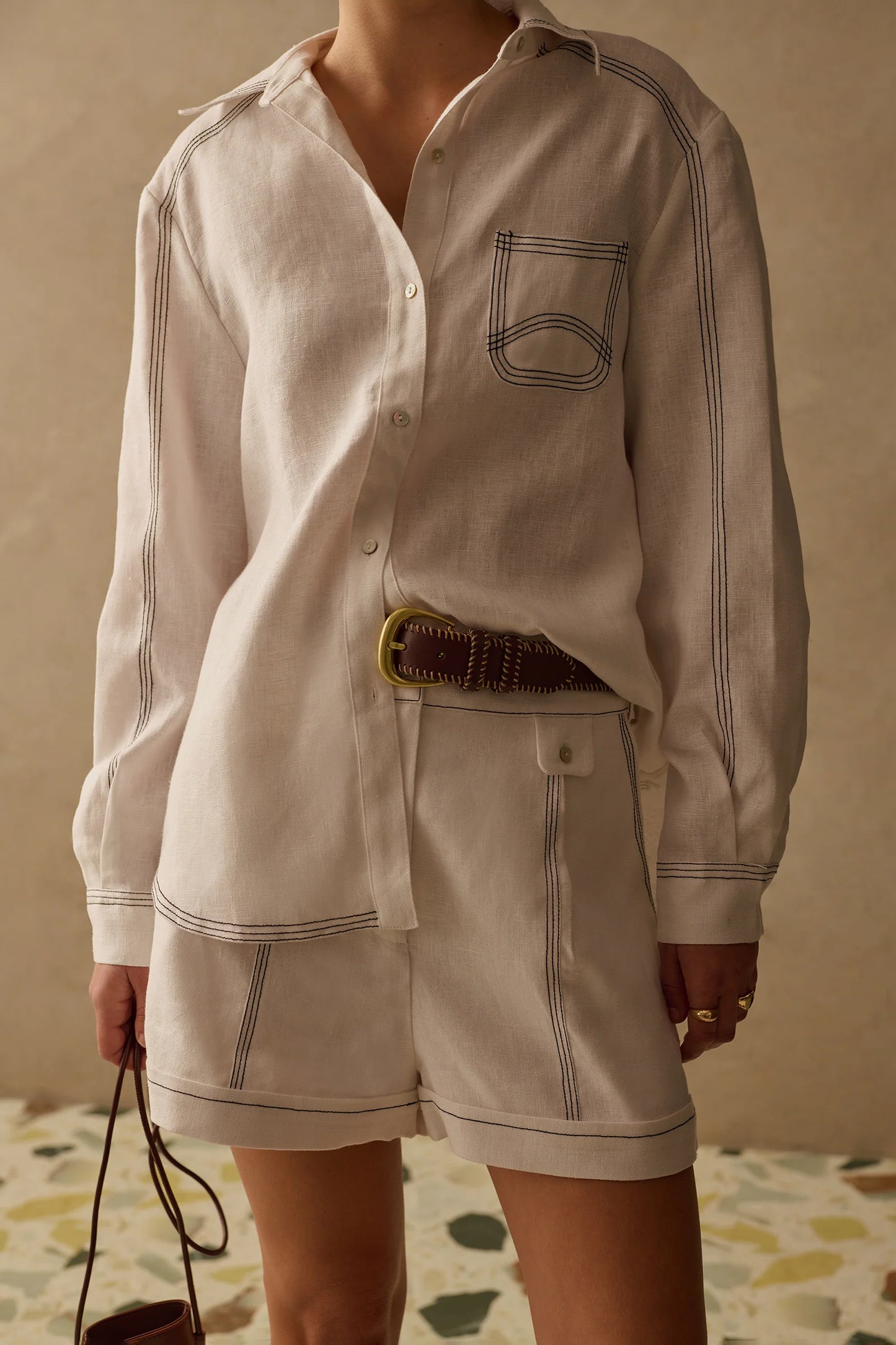 SANCIA -  The Viano Belt | Cocoa