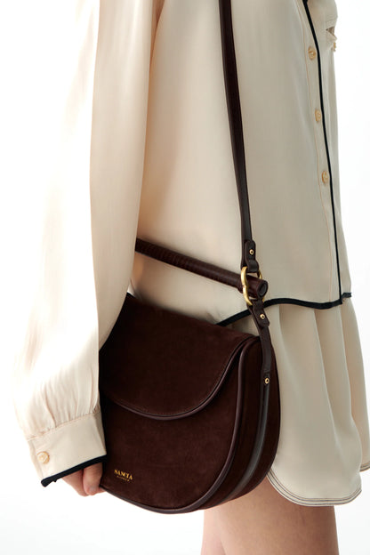 SANCIA - The Babylon Moderne | Espresso Suede