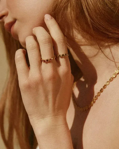 AGAPEE - Kore Green Ring
