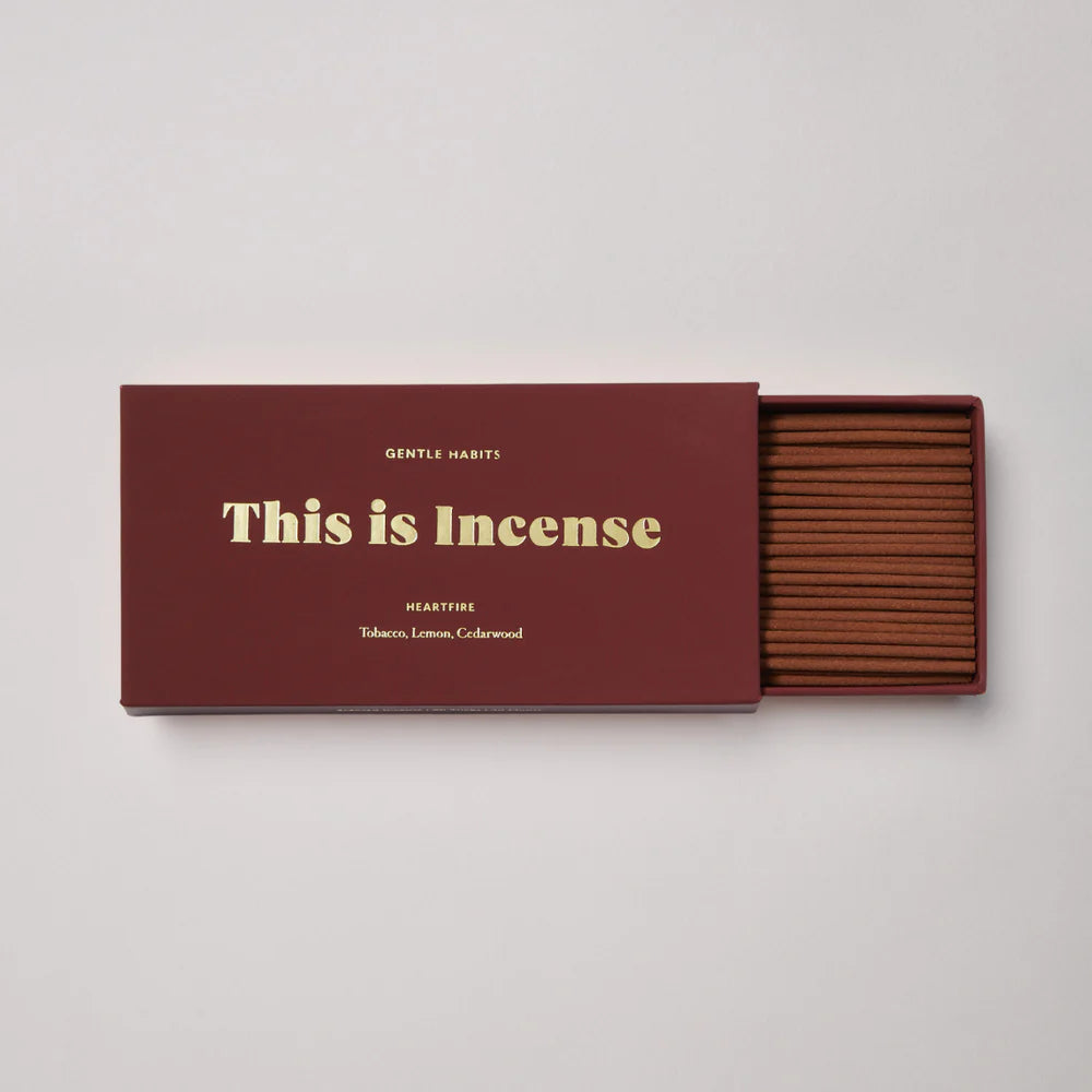 GENTLE HABITS - This Is Incense | HEARTFIRE