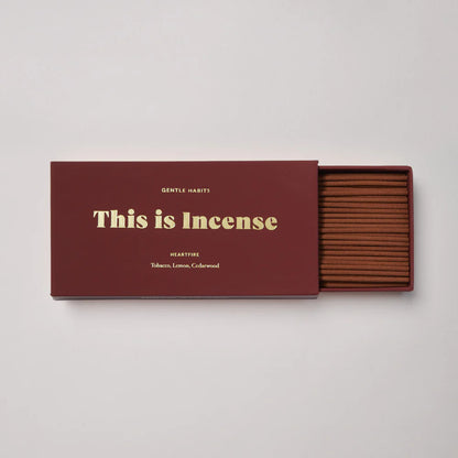 GENTLE HABITS - This Is Incense | HEARTFIRE