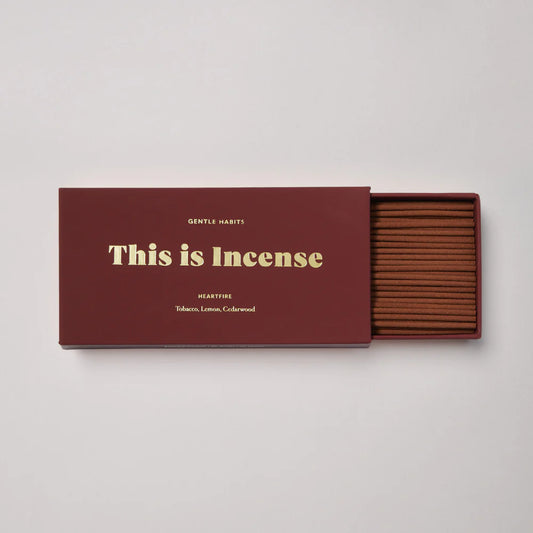GENTLE HABITS - This Is Incense | HEARTFIRE