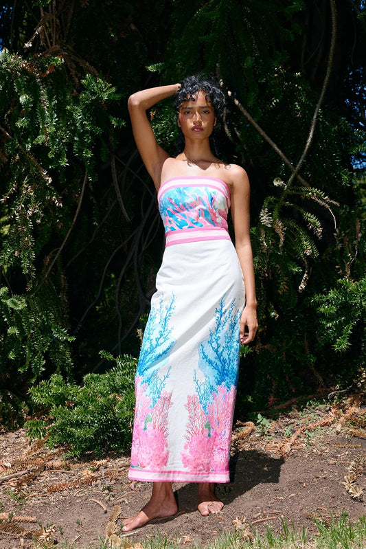 ASTON STUDIO - Celia dress | Antique Coral ASTON STUDIO