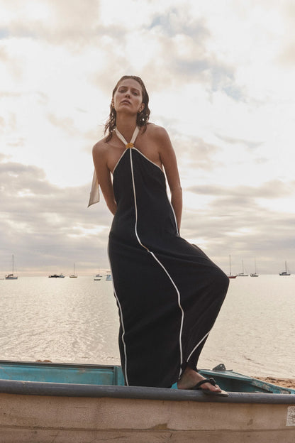 SANCIA - The Savannah Dress | Onyx