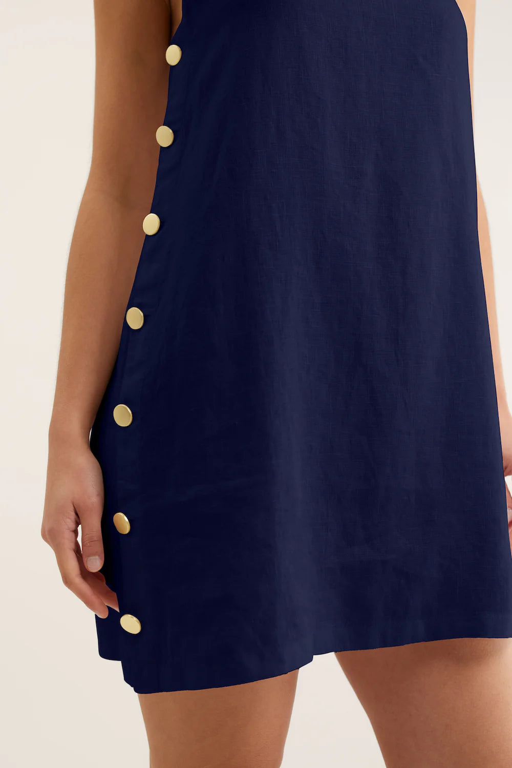 ALESSANDRA - Lola Linen Dress | Navy