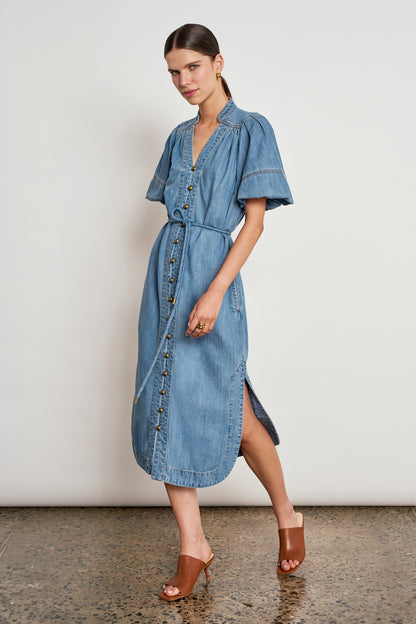 Zoe Kratzmann - Legacy Dress | Mid Wash Denim