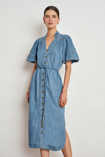 Zoe Kratzmann - Legacy Dress | Mid Wash Denim