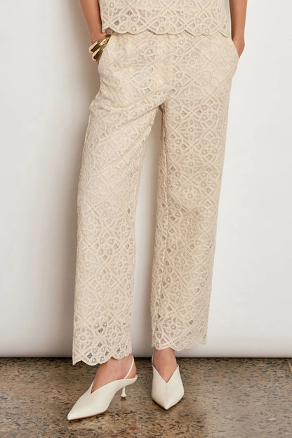 Zoe Kratzmann - Direct Pant | Ecru