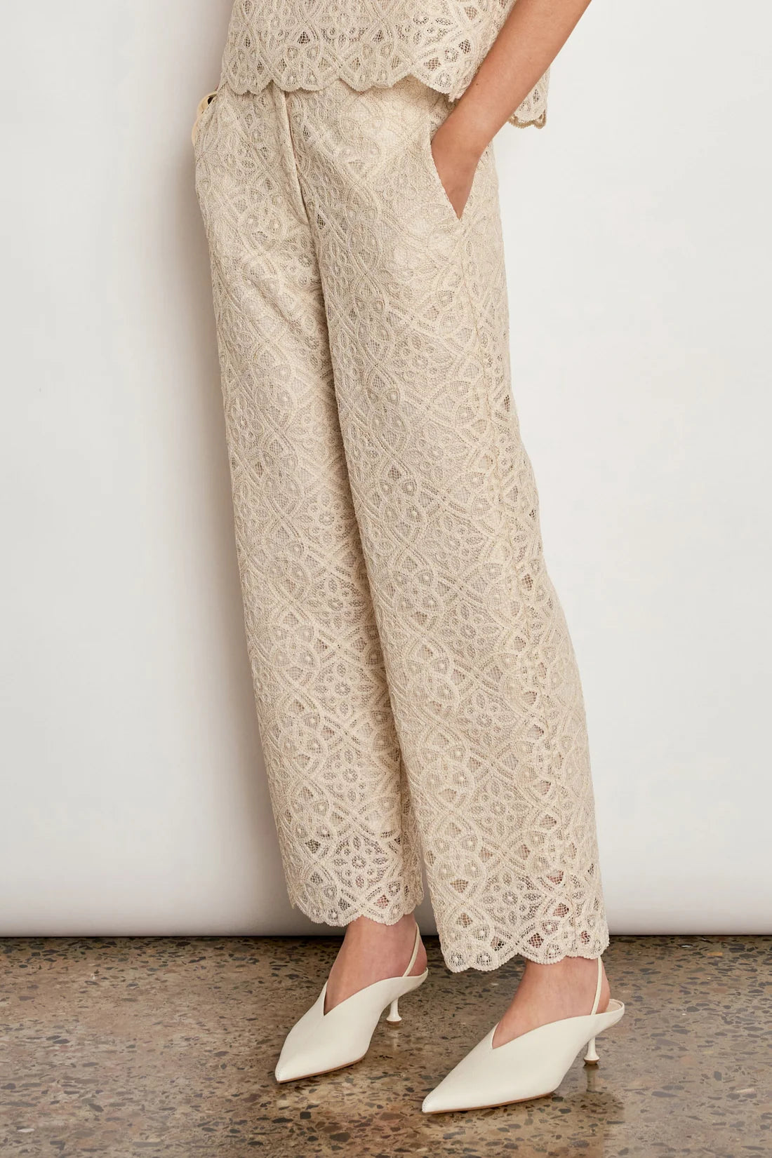 Zoe Kratzmann - Direct Pant | Ecru