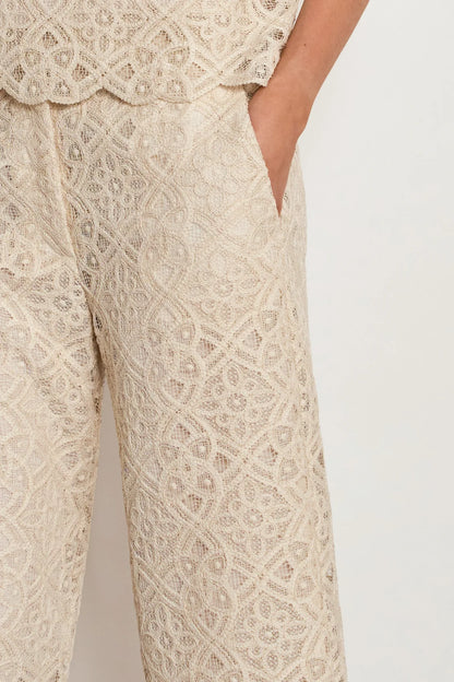 Zoe Kratzmann - Direct Pant | Ecru